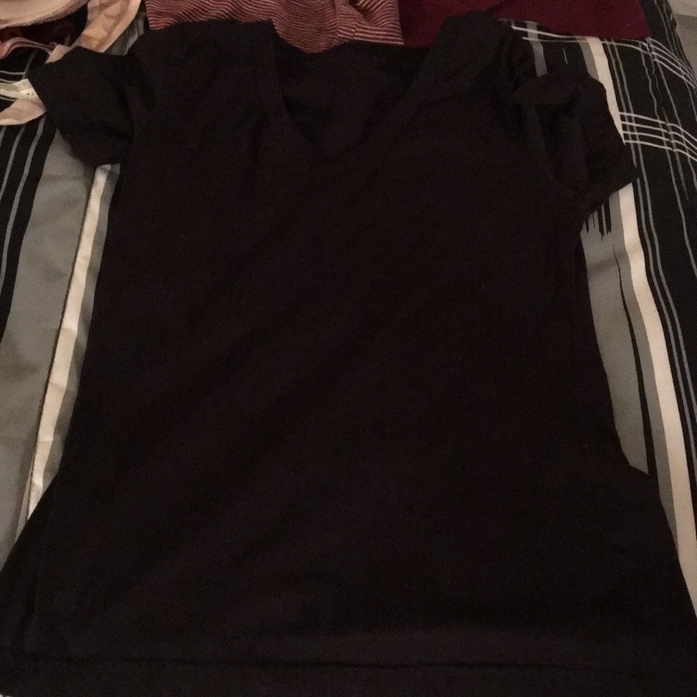 Black V-Neck